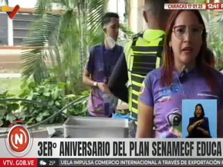 Caracas | Plan Senamef Educa celebra su III Aniversario con Expo Prevención 2025