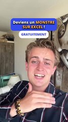 Deviens un monstre sur Excel gratuitement 😱🚀