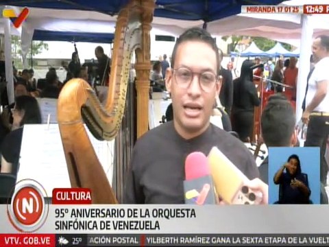 Miranda | Orquesta Sinfónica de Venezuela celebra 95° Aniversario con homenaje a Vicente Emilio Sojo