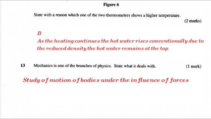 Physics revision #KCSE 2015 paper 1 #physics questions and answers # prediction exam #marking scheme