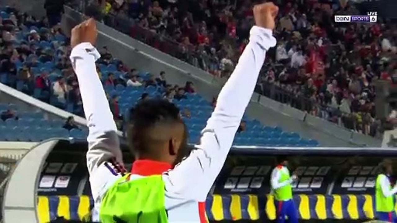اهداف مباراة الاهلي وأورلاندو بايرتس 1 -2 دوري...