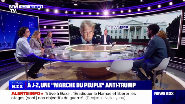 Portrait officiel de Donald Trump: Dans tous les registres, il casse les codes et cette photo annonce le programme , assure Stéphan Bureau (consultant États-Unis)