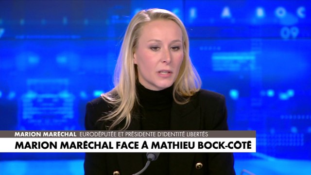 Marion Maréchal : «La droite que nous représentons doit tisser des liens avec les Etats-Unis»