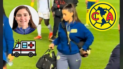 Doctora del América enamora a los asistentes en el duelo contra Xolos; ella es Alexia Meouchi
