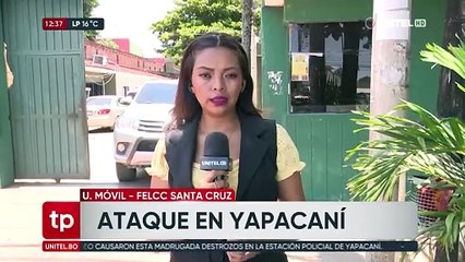 Sindicarán por tres delitos a la persona que fue arrestada tras el ataque de policías en Yapacaní