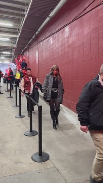 Taylor Swift llega al Arrowhead Stadium para apoyar a los Chiefs