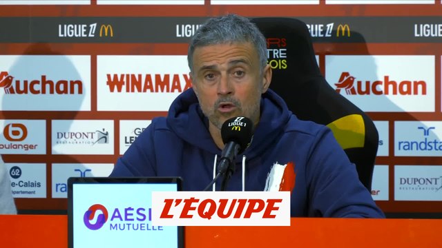Luis Enrique : « Bradley Barcola fait une saison exceptionnelle » - Foot - Ligue 1