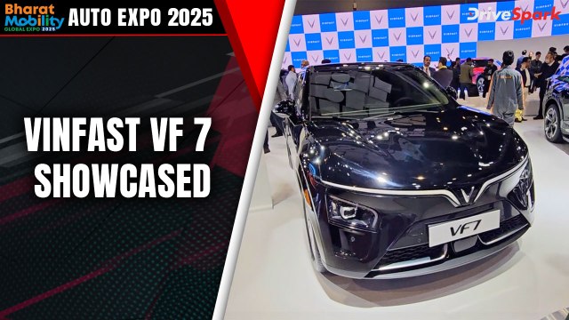 Auto Expo 2025: Vinfast VF 7 Unveiled | Two Variants, 450km Range | Promeet Ghosh
