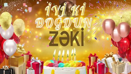 ZƏKİ – Ad Güqnün Mübarək Zəki