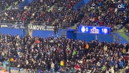 La afición del Getafe explota por el favor del Gobierno al Barcelona con Olmo- "¡Es una mafia!"
