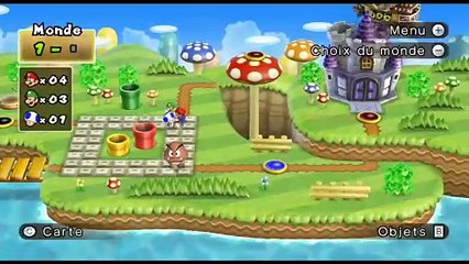 New Super Mario Bros. Wii online multiplayer - wii