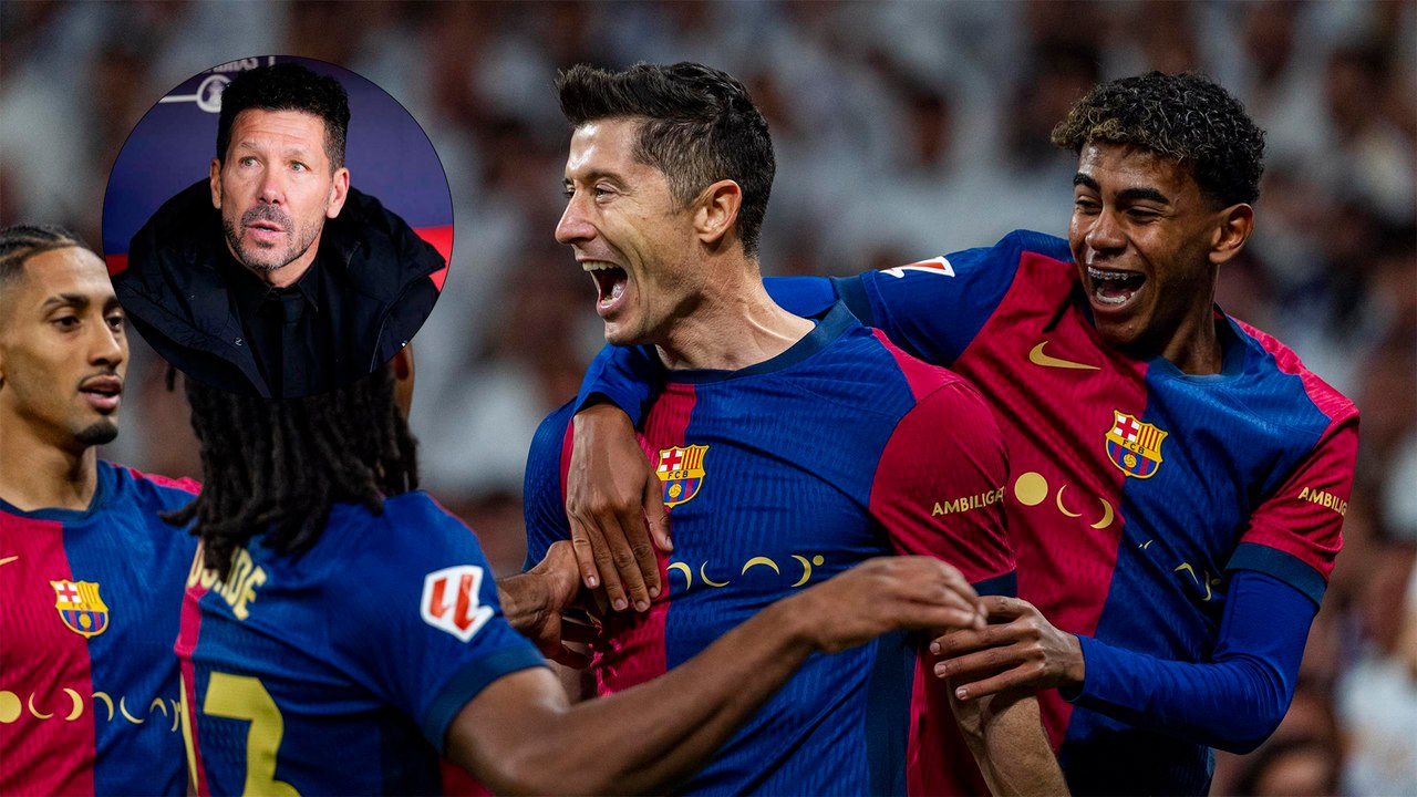 Simeone destaca al Barcelona tras perder ante el Leganés: "Pensar que el Barcelona perdió 5 partidos y es el equipo que mejor juega".