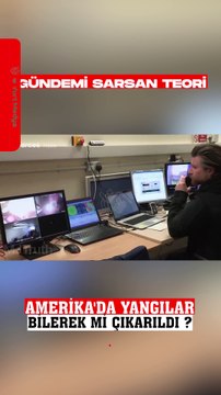 Amerika'daki Yangınlar Nasıl Başladı ? #america #fire #sondakika #teori