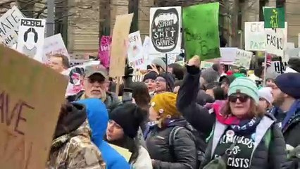 Marcha de las Mujeres en Washington desafía el segundo mandato de Trump