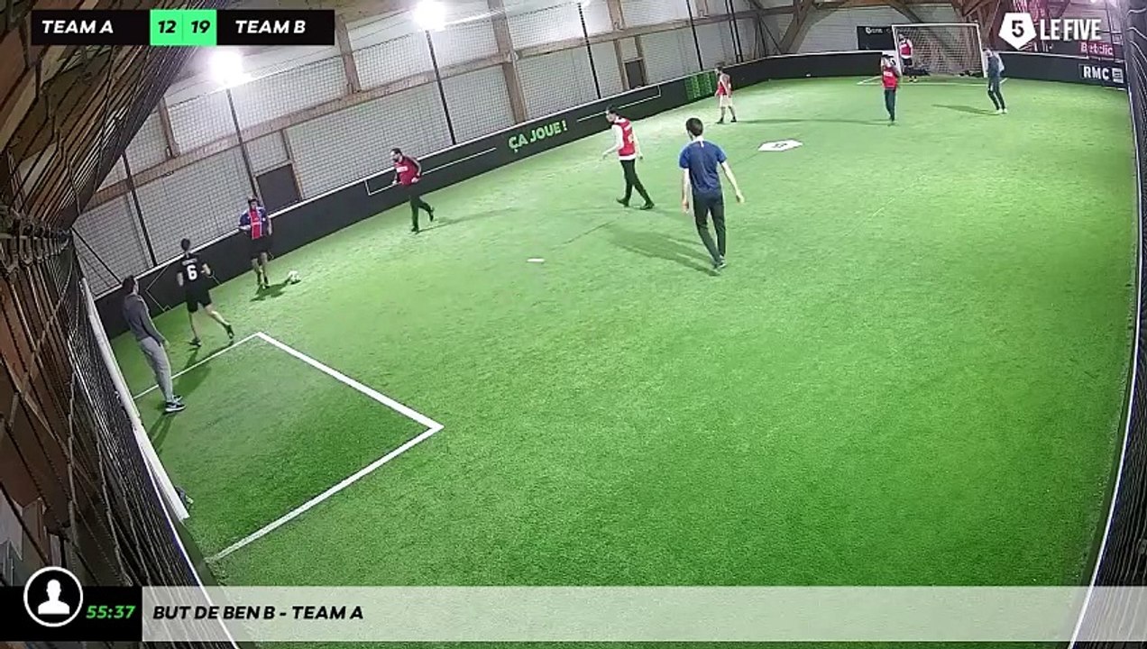 But de Ben B - Team A
