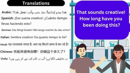 🌟 Learn English Conversations with Multilingual Translations! 🌟