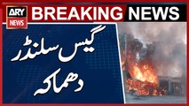 Cylinder Explosion Near Miran Naka in Lyari,