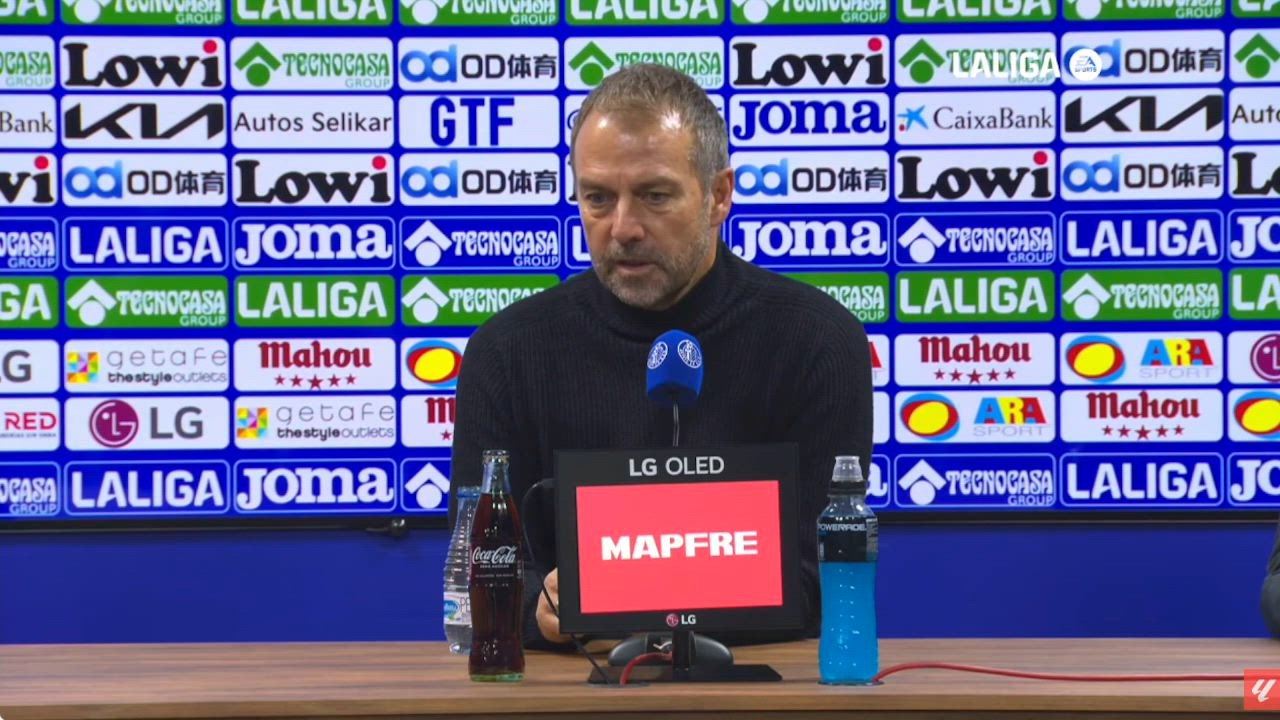 Rueda de prensa completa Hansi Flick, Getafe vs Barcelona