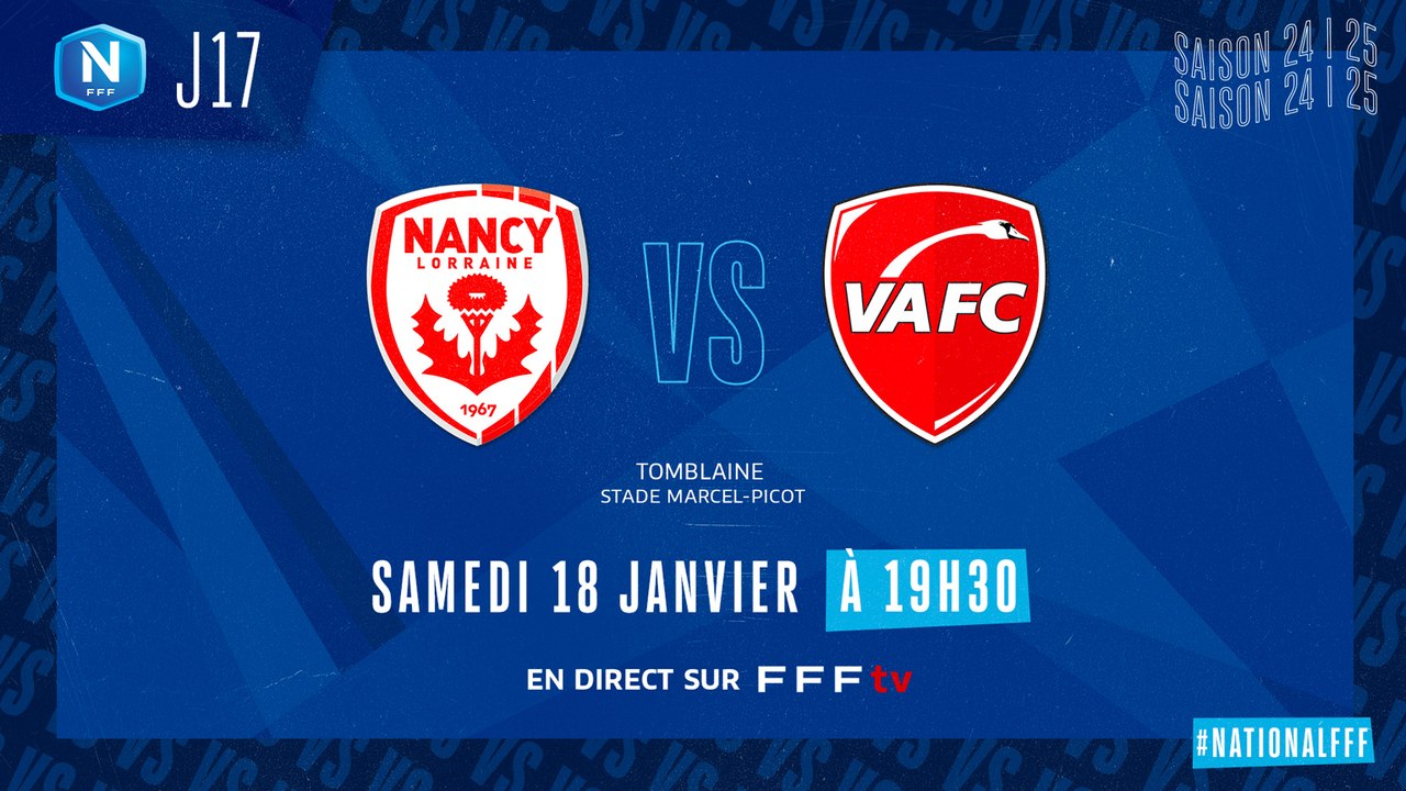 J17 I AS Nancy Lorraine – Valenciennes FC  (1-2)