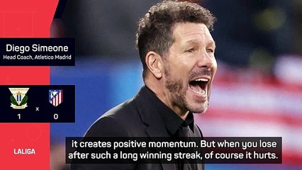 Spanish football is getting stronger - Simeone after winnng run ends at Leganes