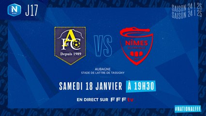 J17 I Aubagne FC – Nîmes Olympique (2-0)
