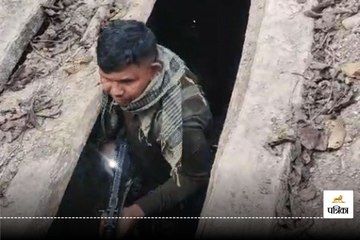 बम और बंदूक बनाने नक्सली हिड़मा ने बनाया बंकर