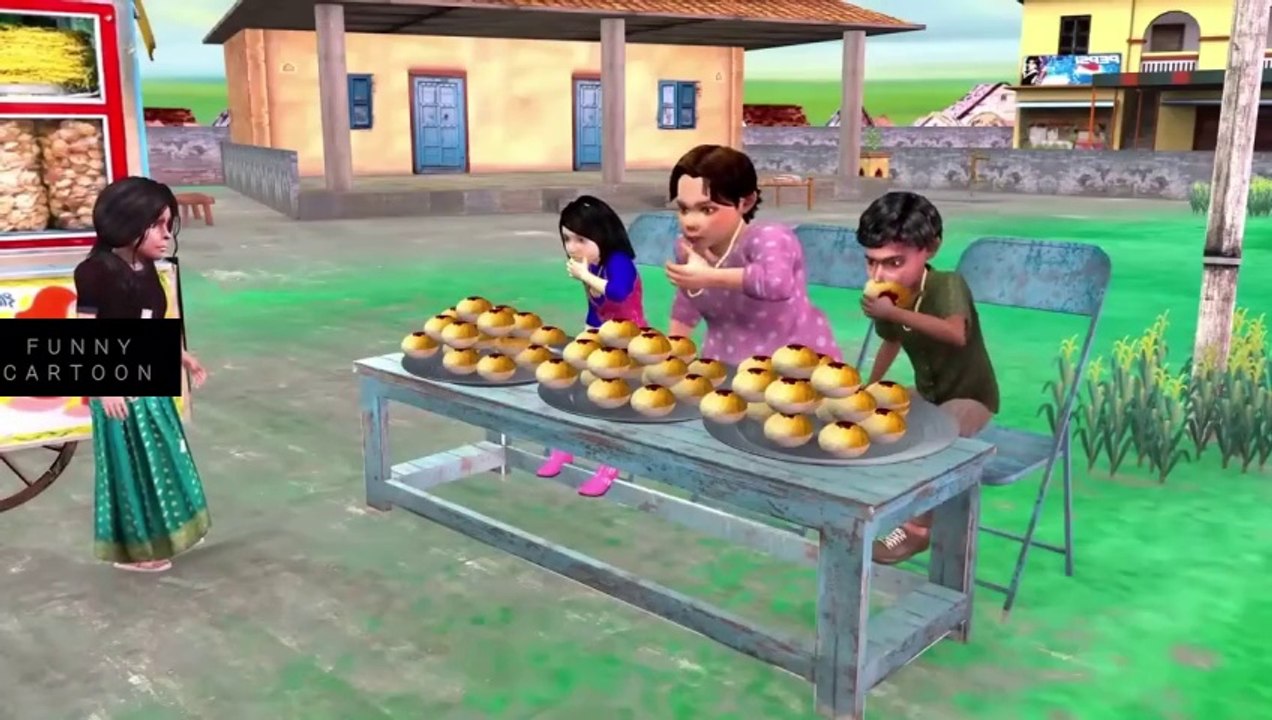 Testy Pani Puri  Wala - Testy Pani Puri kaise banay - Pani Puri - Hindi kahani - cartoon