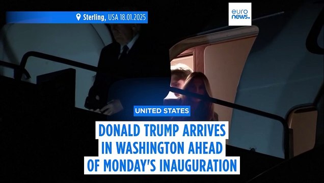 Trump arrives in DC as organisers scramble to move inauguration indoors due to cold