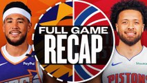 Game Recap: Suns 125, Pistons 121