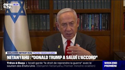 Trêve à Gaza: Benjamin Netanyahu promet de ramener "tous les otages"
