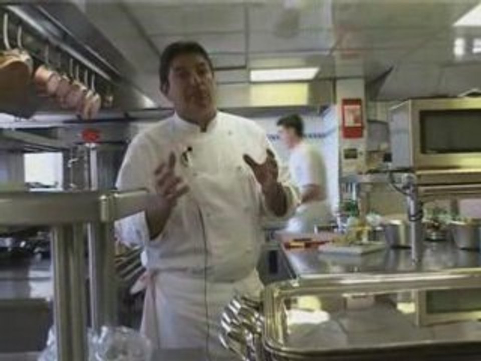 Recette du chef Charles Séméria du Vista Palace