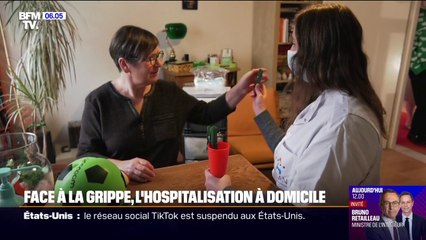 Face à la grippe, l'hospitalisation à domicile