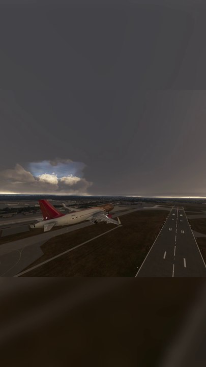 Stormy Takeoff Pacifica A320neo at Salt Lake City International Airport (KSLC), Salt Lake City, USA