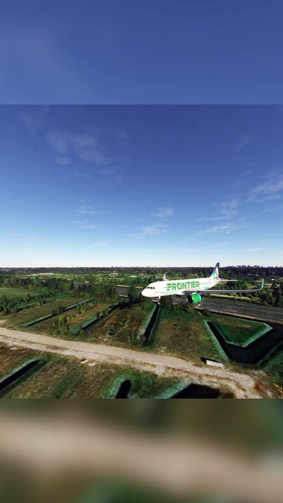 Stunning Arrival Frontier Airlines A320neo at Schiphol Airport (EHAM), Amsterdam, Netherlands