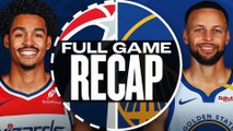 Game Recap: Warriors 123, Wizards 114