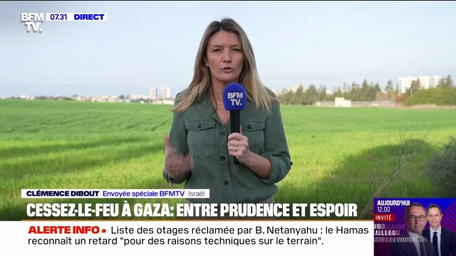 Cessez-le-feu à Gaza: Netanyahu prévient que la trêve ne débutera qu'à réception de la liste des otages