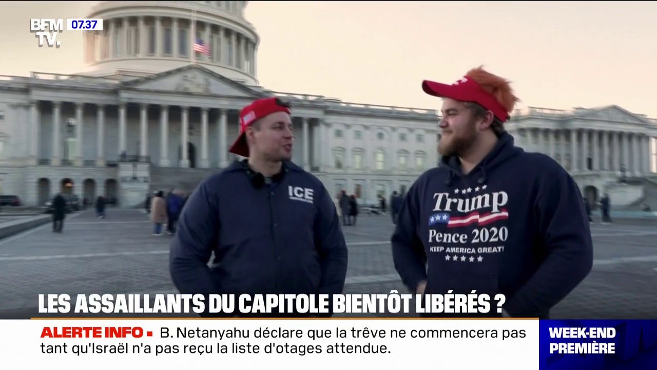 Investiture de Donald Trump: les assaillants du Capitole bientôt libérés ?