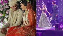 Dharshan Rawal Dharal Surelia Wedding Inside Video, Sangeet Night पर Couple Dance & Varmala...
