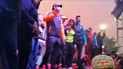 शहर की स्वच्छता और मेंटल हेल्थ के लिए युवाओं ने लगाई दौड़, रोडीज फेम रणविजय और सांसद मंजू शर्मा ने किया फ्लैग ऑफ