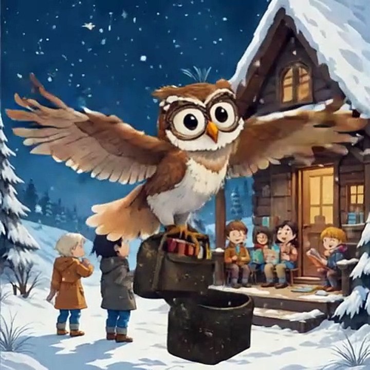 Theo book Dilvery Owl| ai video| ai trending video|ai Uptrend