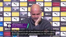 Pep sees the funny side in Haaland's 115-month extension