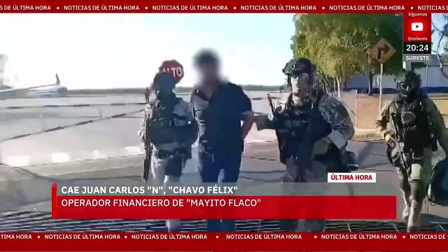 Capturan en Sinaloa a operador financiero de 'Mayito Flaco'