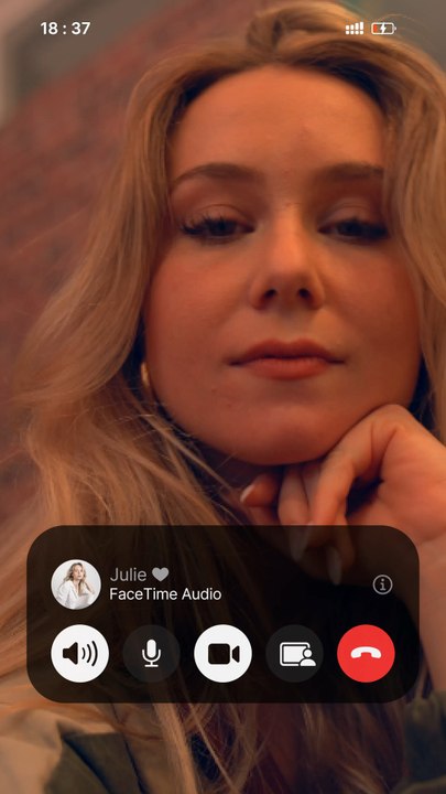 Quand tu es en facetime