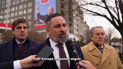 Gabriel Rufián se ríe del último vídeo de Santiago Abascal en Estados Unidos: “El micrófono de la Nintendo ‘Swicht’ de su primo”