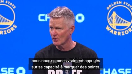 Warriors - Kerr : “Wiggins joue à un très haut niveau depuis le début de la saison”
