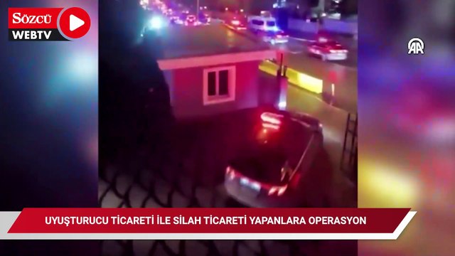 Ataşehir'de uyuşturucu ile silah ticareti yaptığı iddia edilen 5 zanlı adliyede
