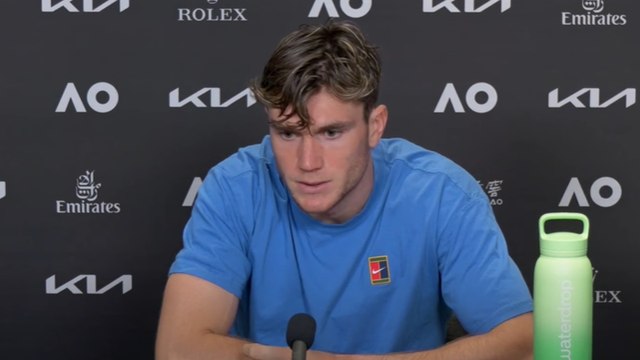 Tennis - Australian Open 2025 - Jack Draper : I've been unbelievably surprised with how much I've been able to play