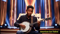 Poor Boy Play banjo On AGT stage