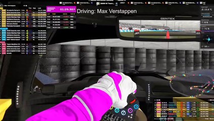 24H Daytona 2025 Iracing Verstappen Crashes