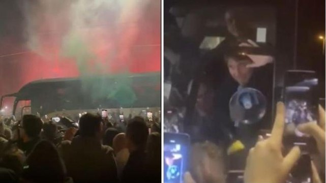 Napoli, tifosi in delirio a Capodichino! E Lukaku ringrazia i tifosi: Merci
